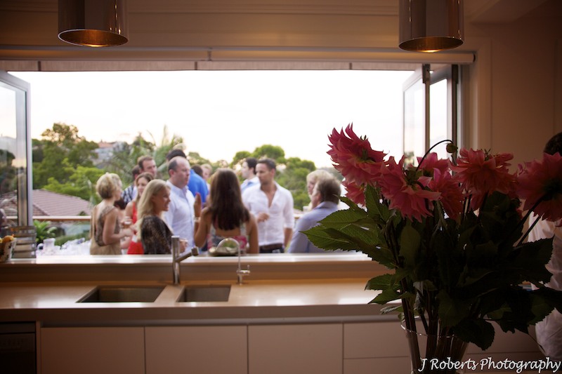 Casual summer party setting - party photography sydney